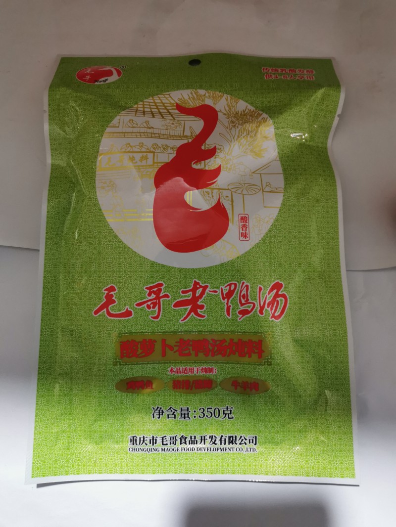 毛哥老鸭汤350g