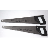 Black plastic handle hand saw